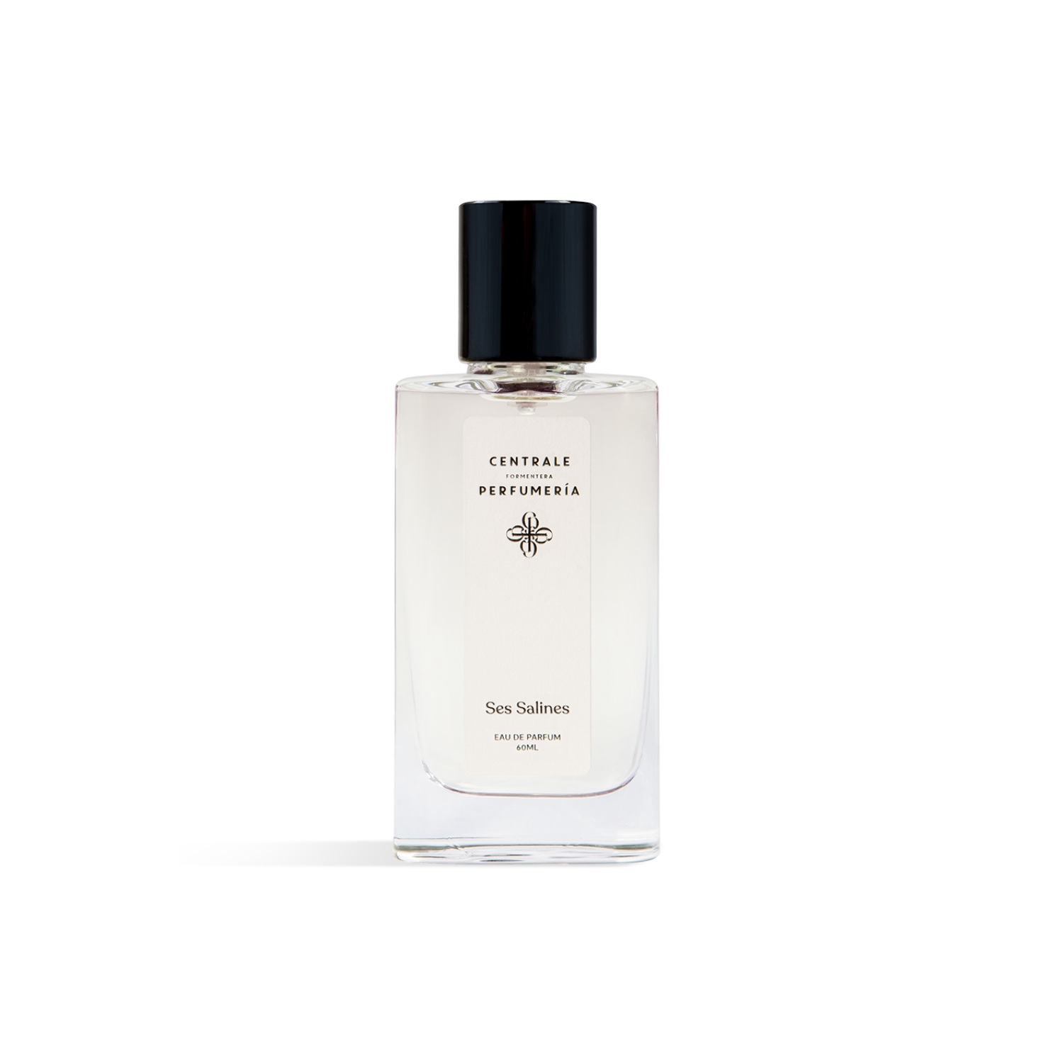 Bottle of Ses salines Eau de Parfum, a unisex Perfume in 60 ml.